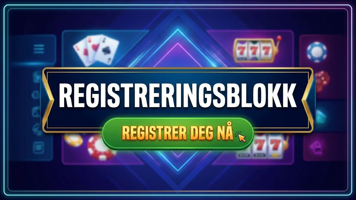 Registrer deg med bonus